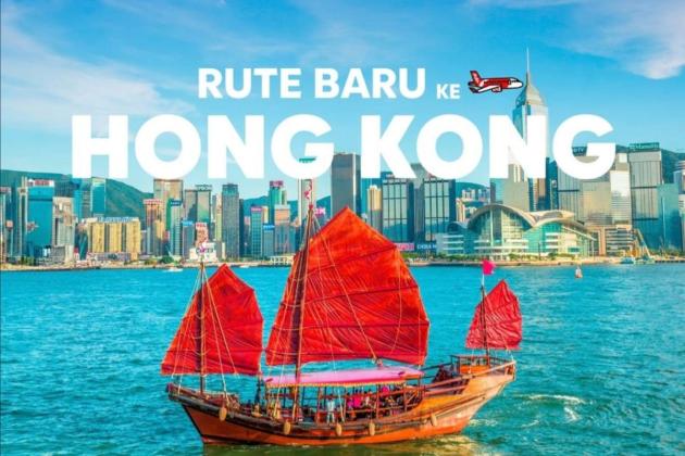 Kabar Gembira Bagi Traveller, AirAsia Buka Rute Baru Hong Kong ke Denpasar...