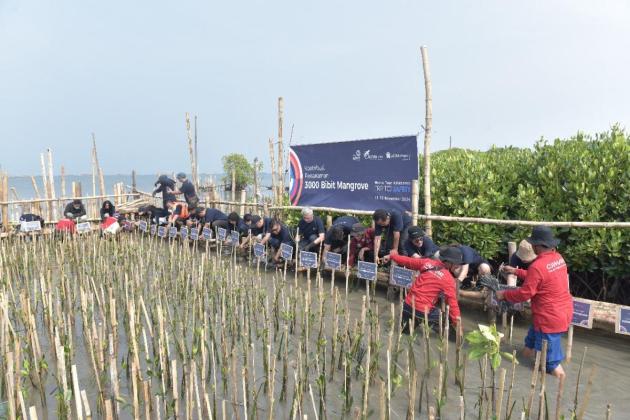 Astra Group Serukan Aksi Nyata dalam Pencapaian Net Zero Emission melalui Penanaman Mangrove di Semarang