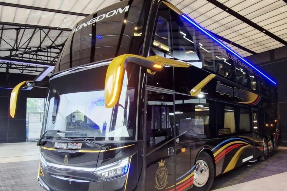 Hadir Menggunakan Mesin Volvo B11R Euro 5, Ini Fasilitas Bus Baru Milik PO Agung Sejati