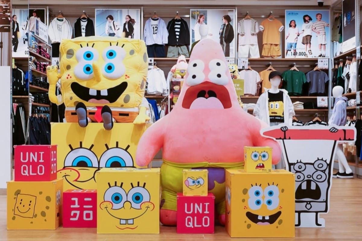 Uniqlo Rilis Produk Spesial Kolaborasi dengan SpongeBob dan Cactus Plant Flea Market