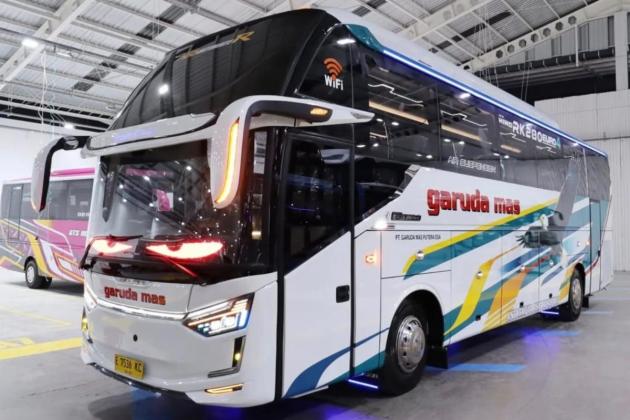 Menggunakan Mesin Hino RK 280, PO Garuda Mas Rilis Bus Legacy SR3...