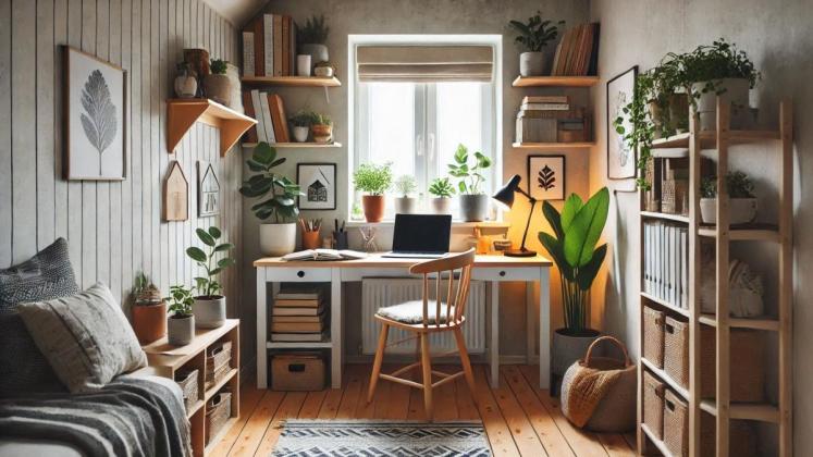 6 Tips Mendesain Ruang Kerja Minimalis untuk WFH, Memanfaatkan Space Kecil di Pojokan Rumah