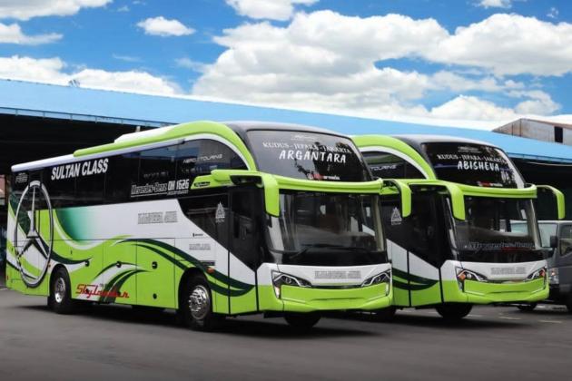 Menggunakan Mesin Mercedes Benz, PO Kalingga Jaya Rilis Bus Skylander New Armada