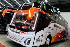 PO Best Premium Luncurkan Bus Pariwisata JetBus 5 Adiputro Bermesin Mercedes Benz 