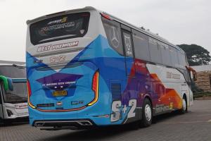 PO Best Premium Luncurkan Bus Pariwisata JetBus 5 Adiputro Bermesin Mercedes Benz  063955