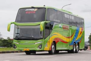Gunakan Mesin Volvo B11R, PO Gunung Harta Rilis Armada Jetbus 5 UHD Adiputro 