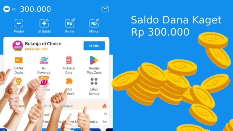 Cuan Masuk! Klaim Link DANA Kaget Rp300.000, Auto Masuk Dompet!