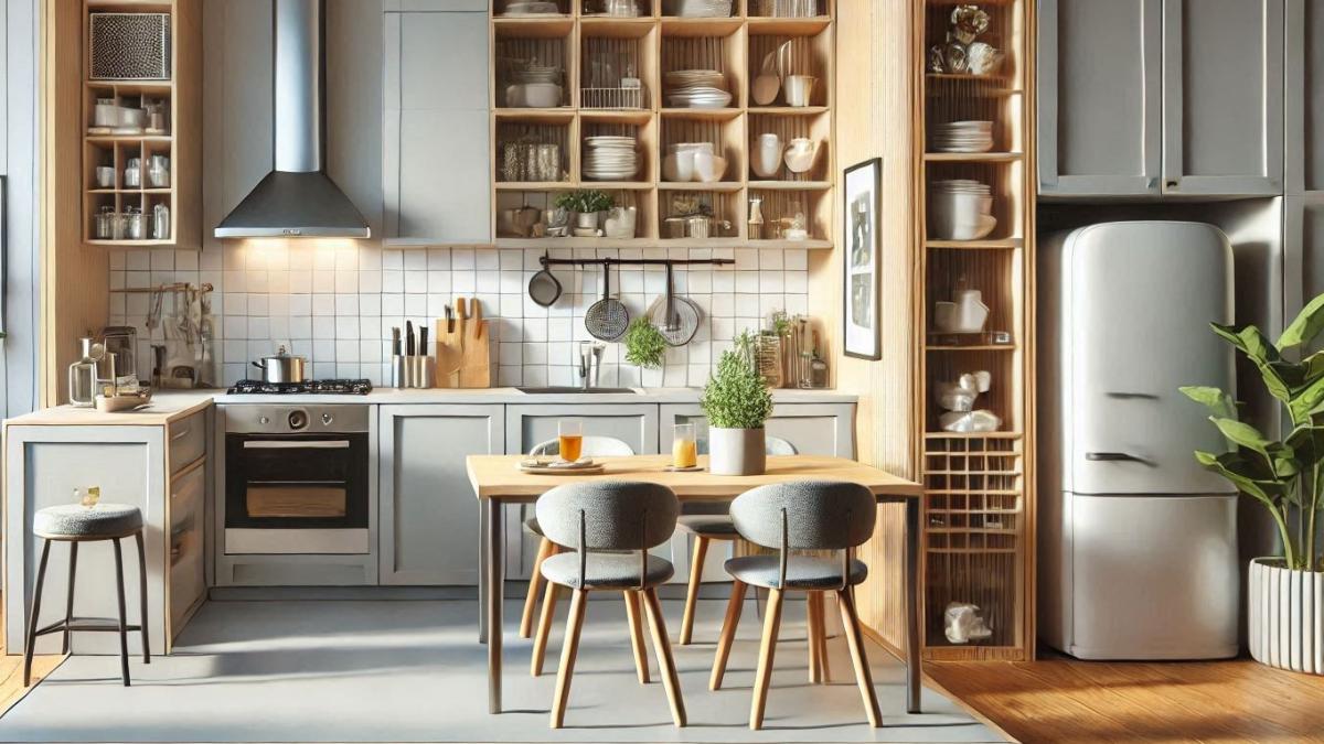 4 Rekomendasi Rak Dapur Minimalis yang Hemat Ruang, Rapi dan Estetis