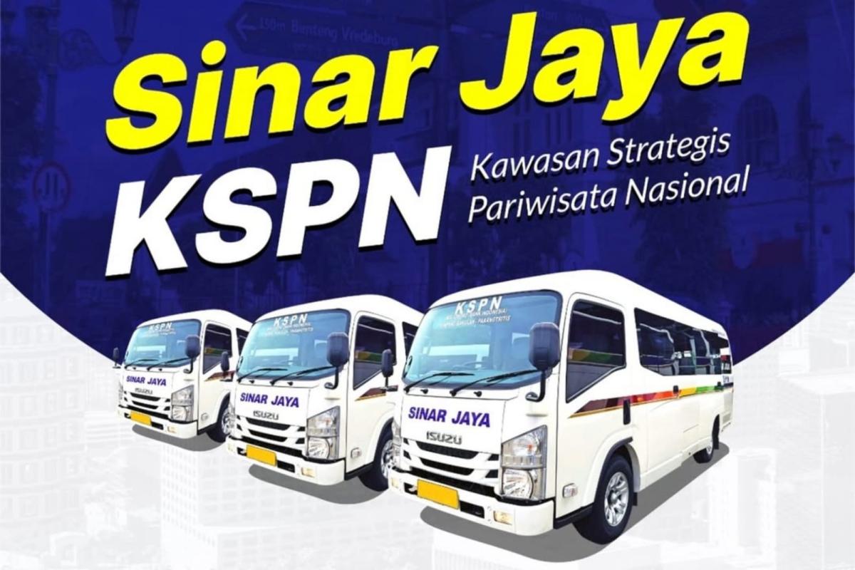 Sinar Jaya Buka Layanan Rute Shuttle Ke Tempat Wisata di Yogyakarta 