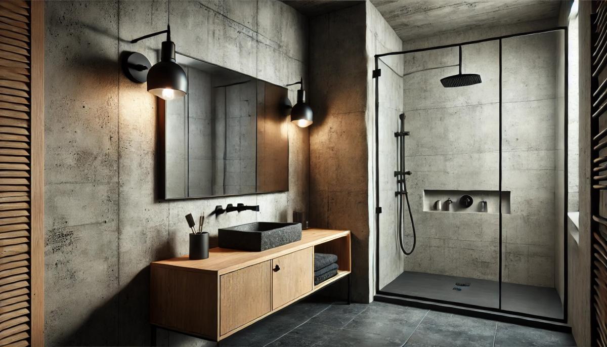 10 Ide Kamar Mandi Minimalis Low Budget dengan Sentuhan Industrial