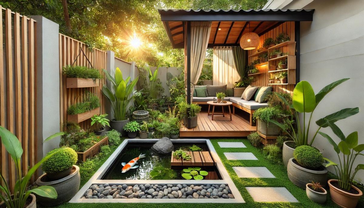 7 Gambar Taman Belakang Rumah untuk Dijadikan Inspirasi Bangun Surga Kecil di Pekarangan