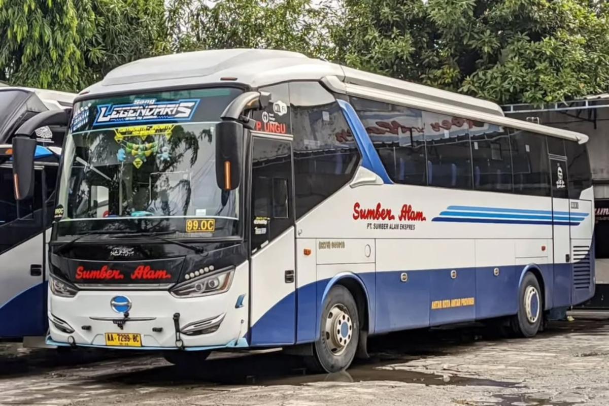 PO Sumber Alam Rilis Tarif Bus Lebaran 2025 Rute Jabodetabek - Yogyakarta