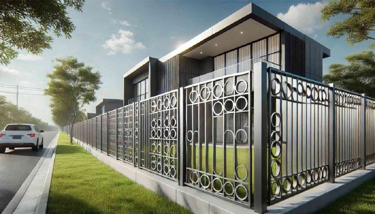 5 Pagar Besi Minimalis Mewah yang Membuat Rumahmu Tampak Lebih Elegan dan Aman