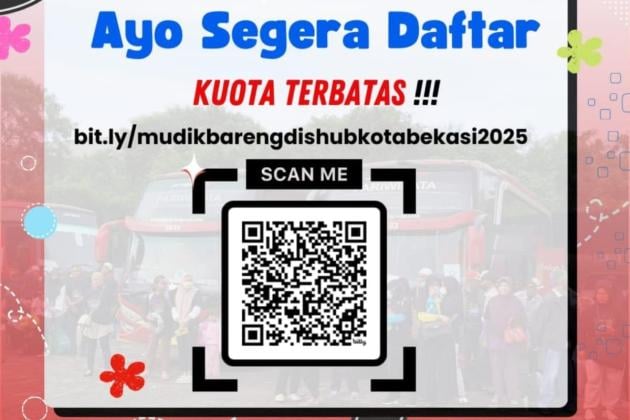 Dinas Perhubungan Kota Bekasi Gelar Mudik Gratis 2025, Simak Ini Cara Daftar d