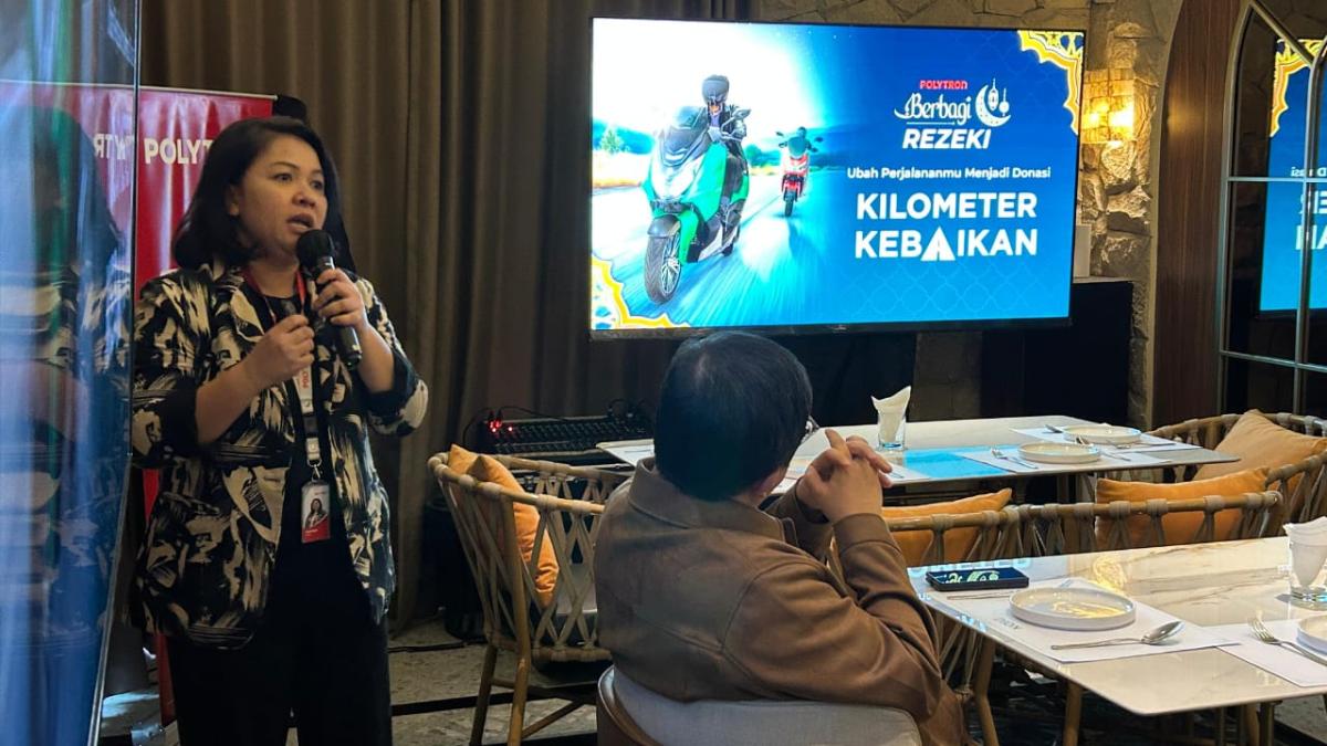 Polytron Luncurkan Kampanye #KilometerKebaikan, Konversi Perjalanan Jadi Donasi