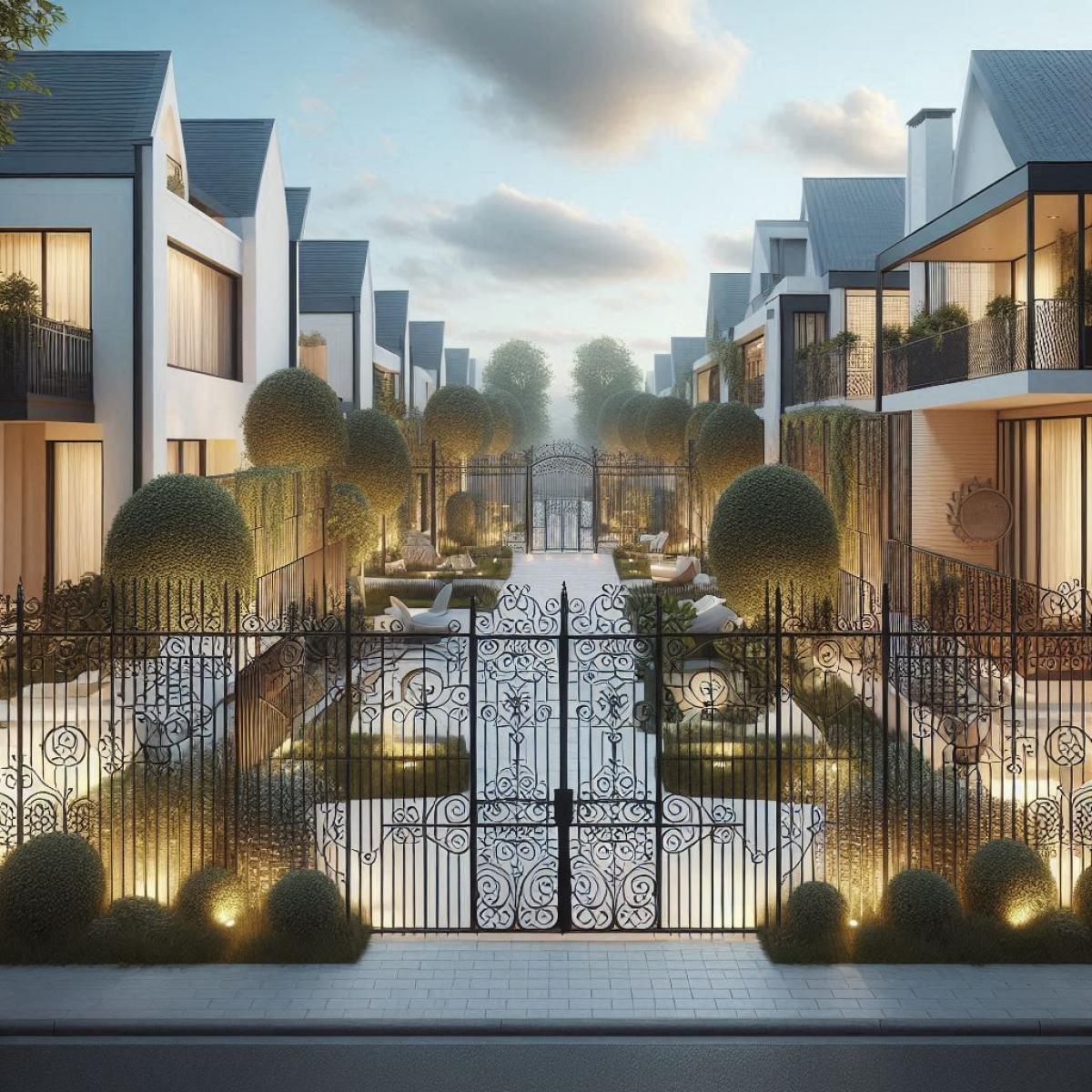 10 Ide Desain Pagar Besi Minimalis untuk Hunian Modern dan Elegan