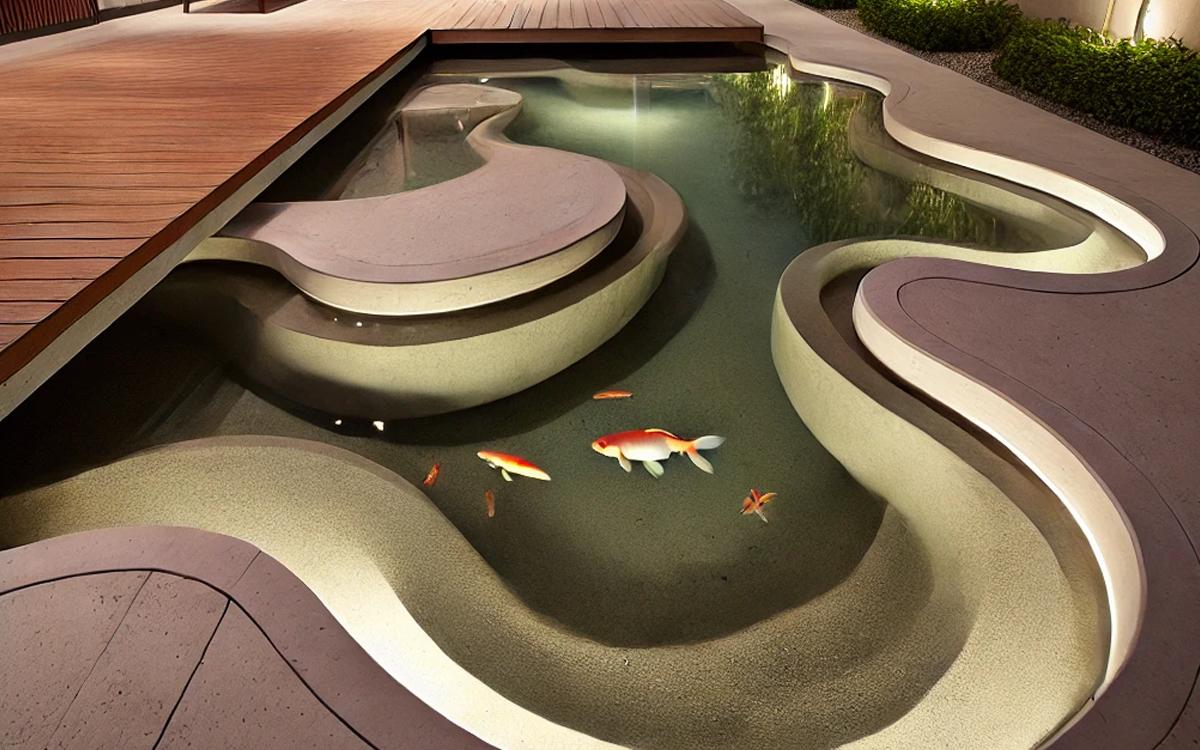6 Inspirasi Desain Kolam Ikan di Teras Rumah Punya Makna Feng Shui: Bawa Keberuntungan dan Ketenangan!