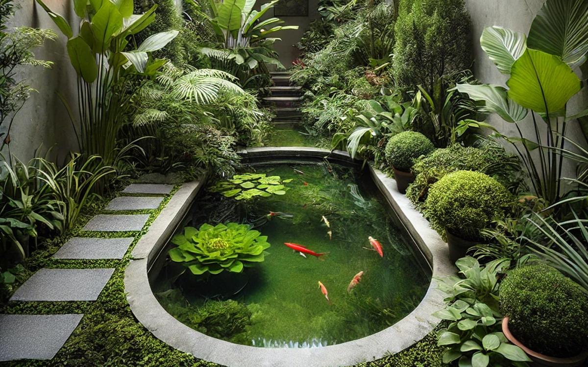 6 Inspirasi Desain Kolam Ikan di Teras Rumah Punya Makna Feng Shui: Bawa Keberuntungan dan Ketenangan!