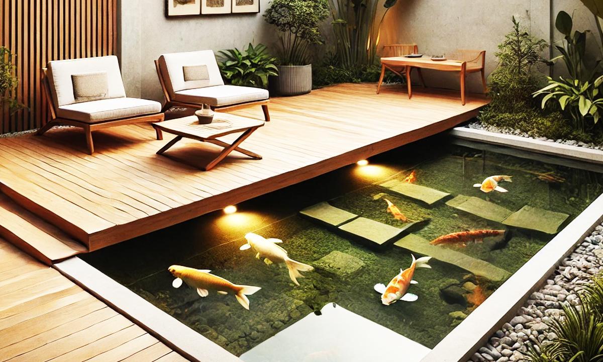 6 Inspirasi Desain Kolam Ikan di Teras Rumah Punya Makna Feng Shui: Bawa Keberuntungan dan Ketenangan!