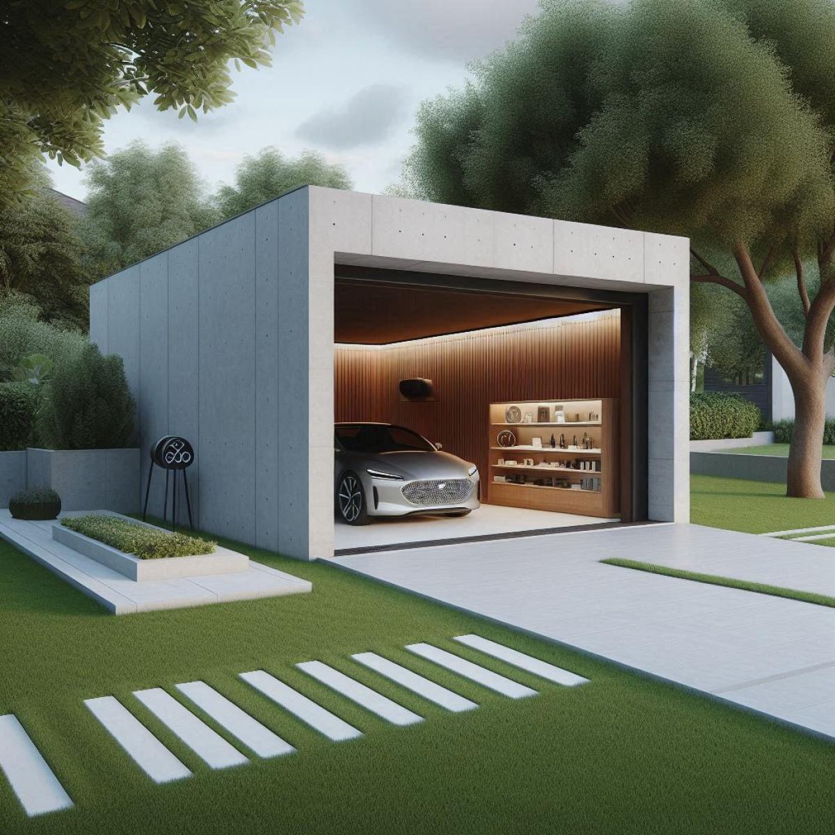 Inspirasi Garasi Mobil Minimalis Samping Rumah yang Fungsional & Estetik