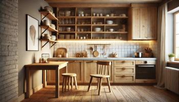 Tips Desain Dapur Rustic Minimalist: 10 Inspirasi Elegan untuk Ruang Kecil