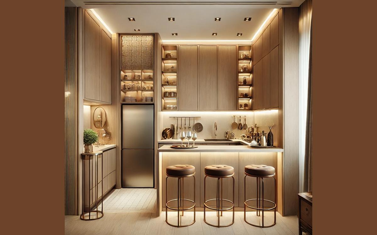 5 Inspirasi Desain Kitchen Set Mini Bar: Minimalis dan Elegan!