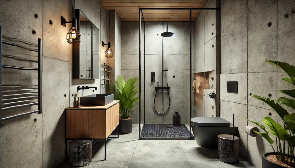 Ide Bangun Kamar Mandi Minimalis Low Budget: Gaya Industrial Paling Tepat