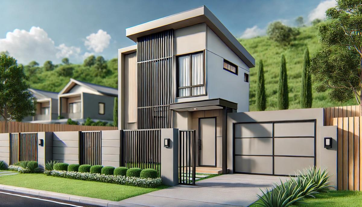 Inspirasi Desain Pagar Rumah Minimalis 2025: Cocok untuk Hunian Kecil