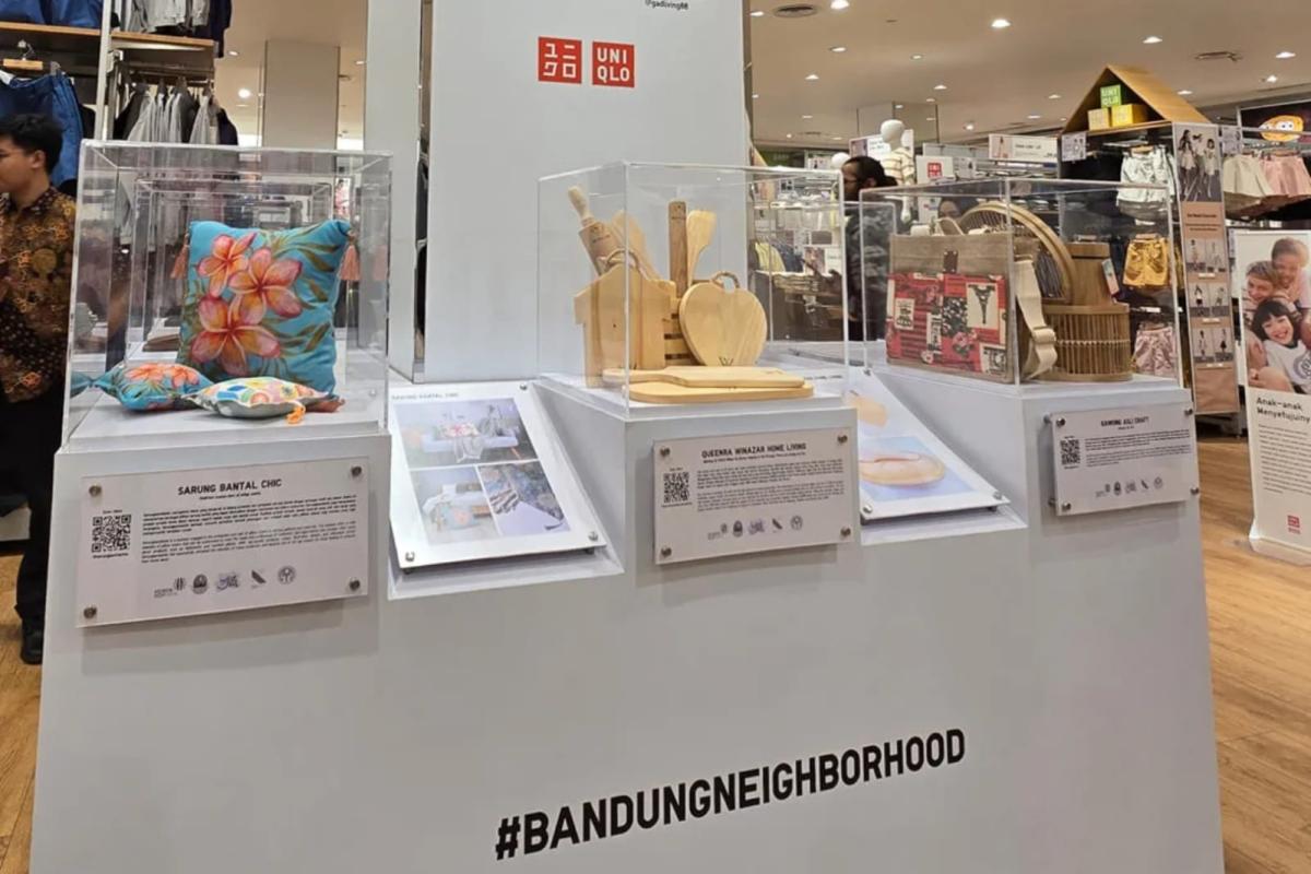 Tiga Store Uniqlo di Bandung Jadi Lokasi Pemasaran Produk Ekonomi Kreatif Jabar