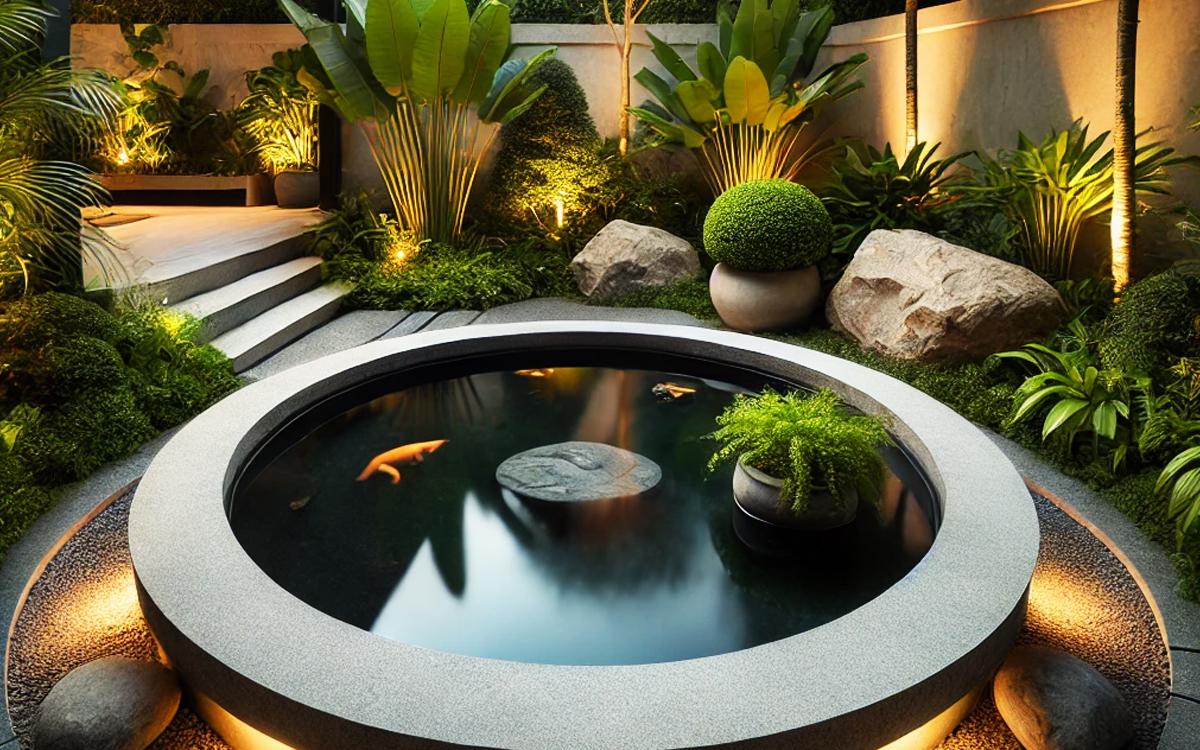 7 Inspirasi Desain Kolam Ikan Minimalis Batu Alam: Hunian Makin Asri dan Elegan!