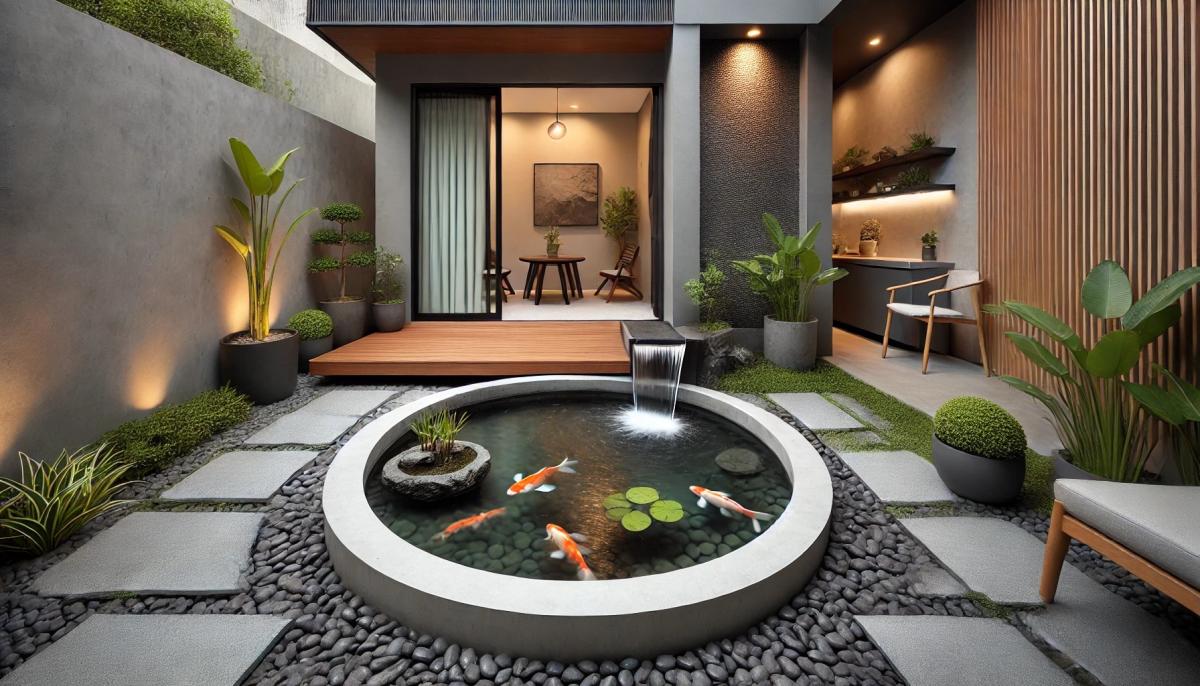 5 Tips Memilih Desain Kolam Ikan yang Estetik tapi Mudah Perawatannya