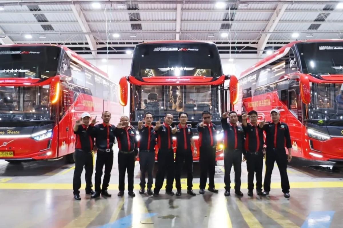 PO Gunung Harta Tambah Armada Bus Terbaru, Siap Antarkan Mudik Lebaran 2025