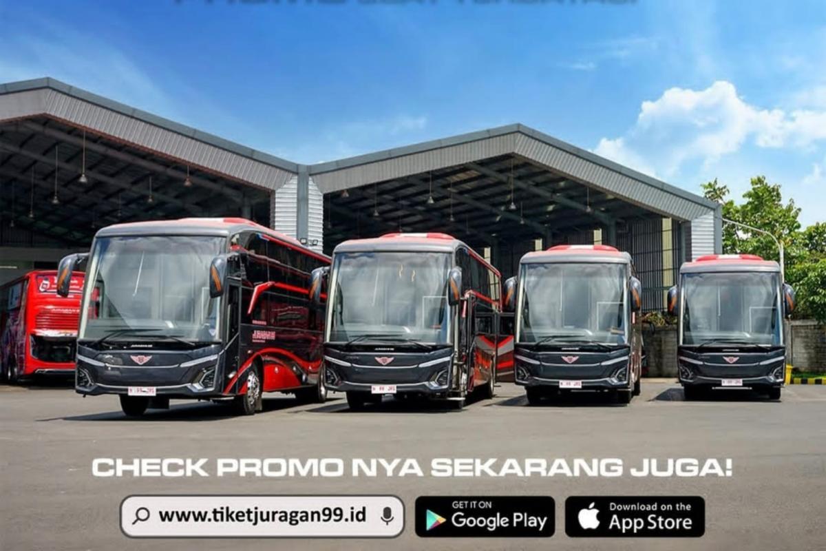 PO Juragan99 Trans Luncurkan Empat Bus Baru untuk Mudik Lebaran 2025