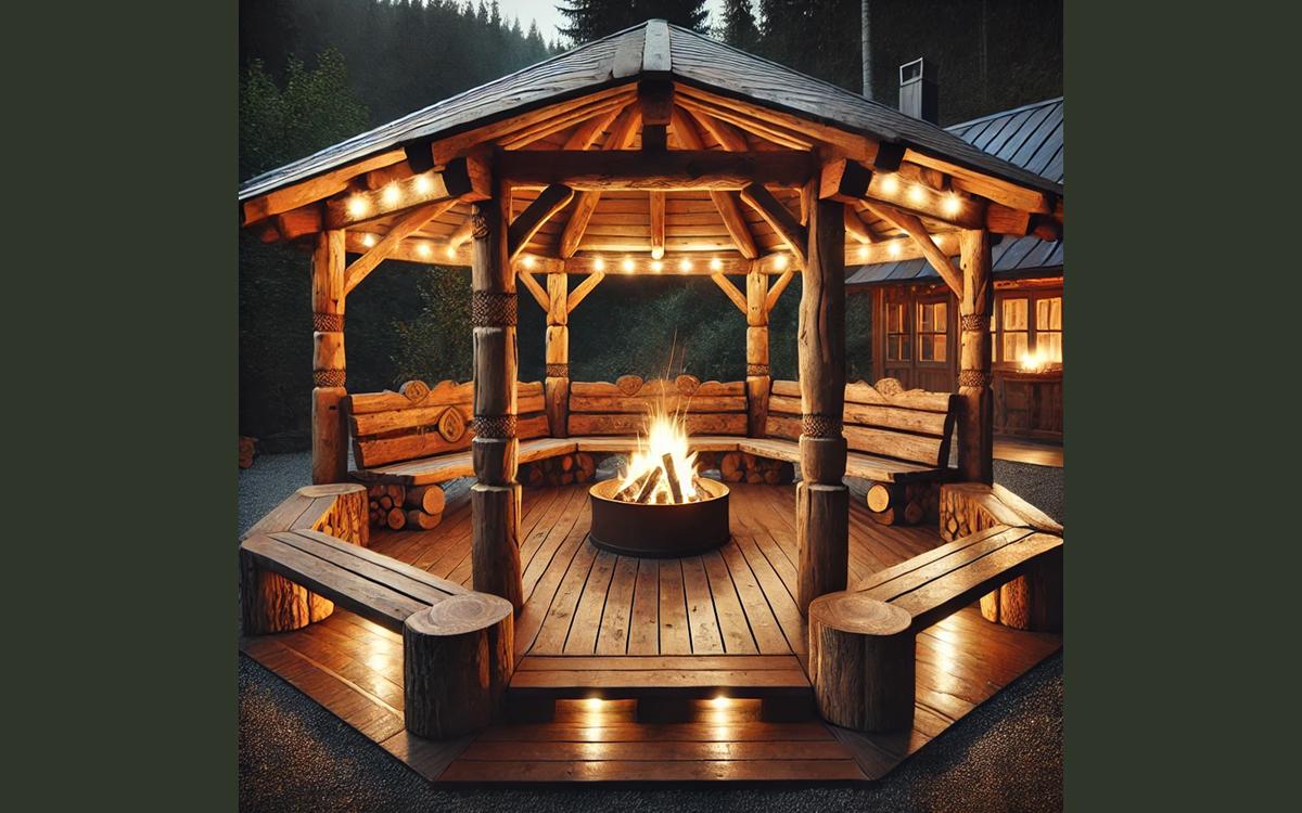 6 Inspirasi Gazebo Kayu yang Estetik dan Nyaman untuk Hunian Anda!