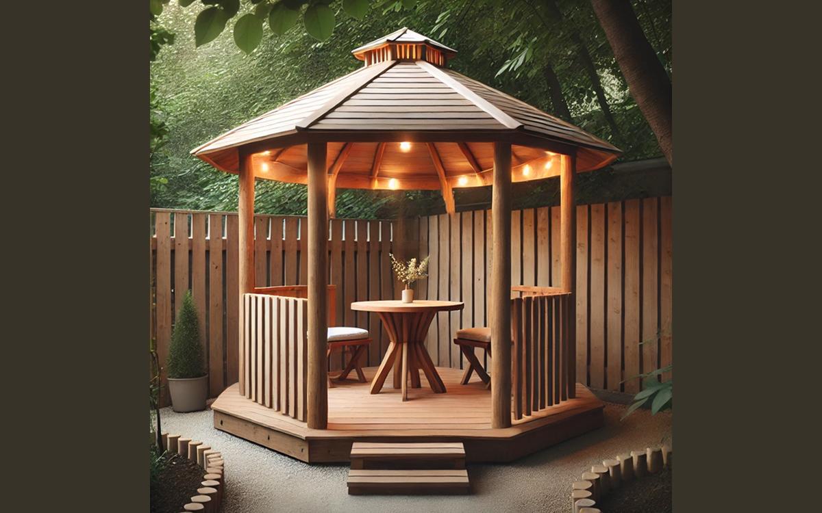 6 Inspirasi Gazebo Kayu yang Estetik dan Nyaman untuk Hunian Anda!