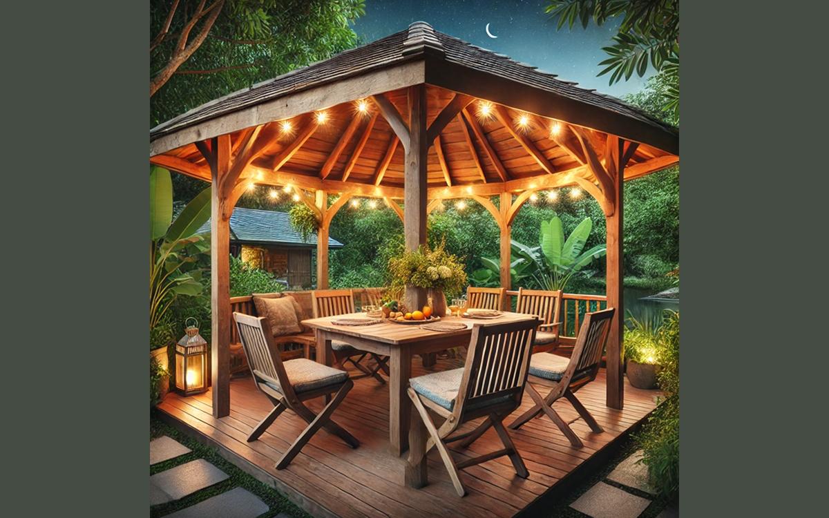6 Inspirasi Gazebo Kayu yang Estetik dan Nyaman untuk Hunian Anda!