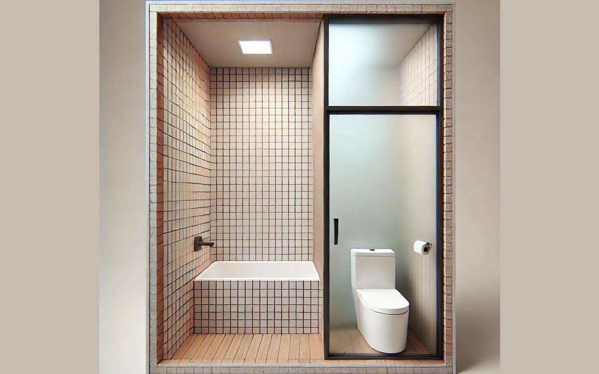 6 Inspirasi Kamar Mandi Minimalis 2×2: Hemat Ruang Tetapi Tetap Mewah!