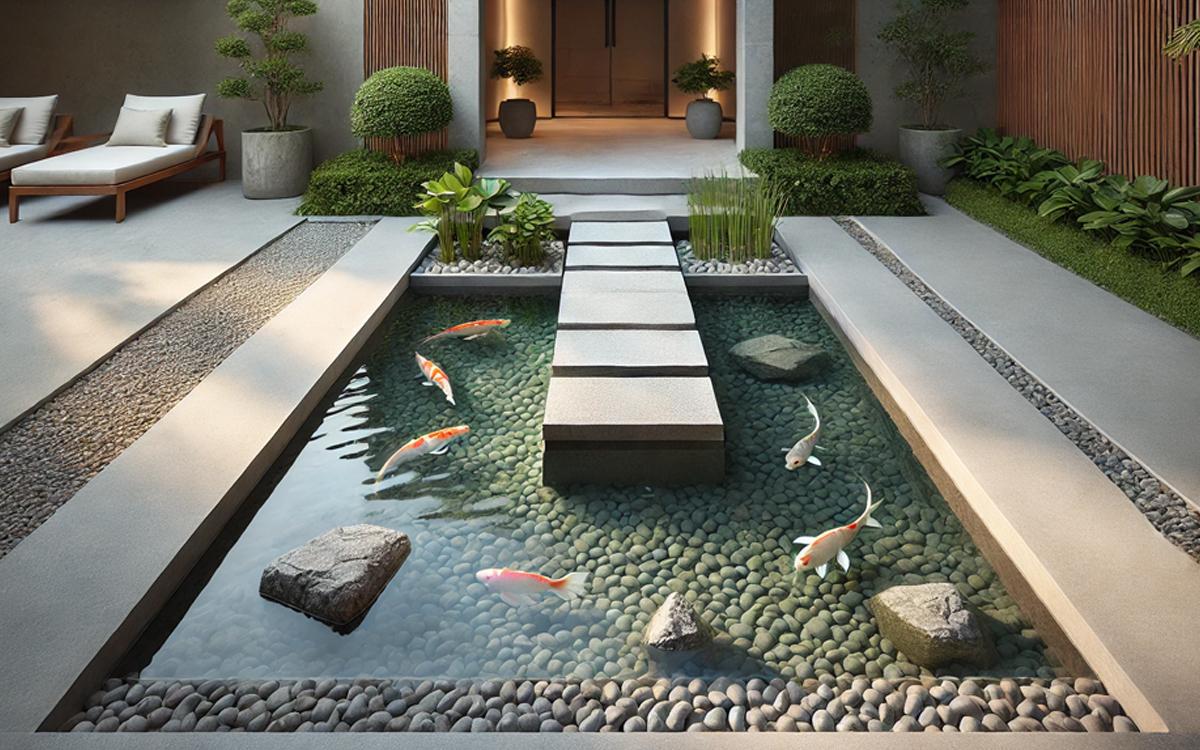 7 Inspirasi Desain Kolam Ikan Koi Minimalis: Estetis dan Hemat Ruang!