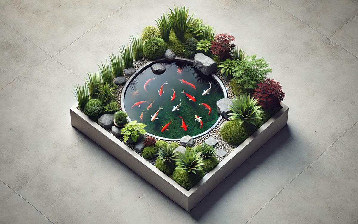 7 Inspirasi Desain Kolam Ikan Koi Minimalis: Estetis dan Hemat Ruang!