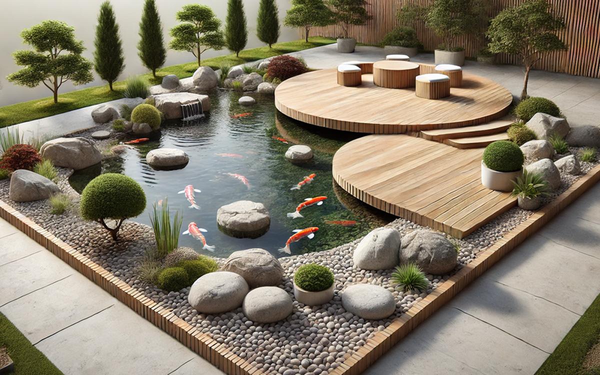 7 Inspirasi Desain Kolam Ikan Koi Minimalis: Estetis dan Hemat Ruang!