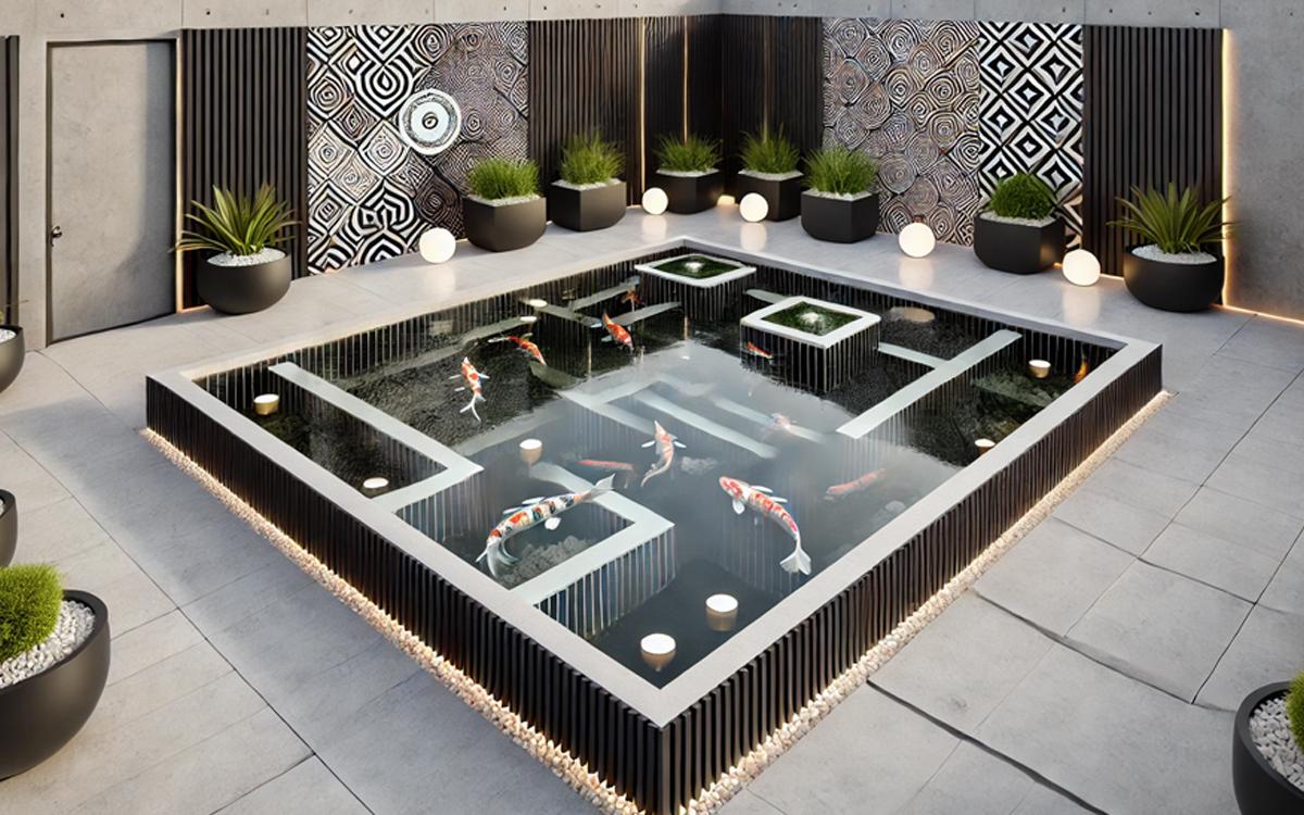 7 Inspirasi Desain Kolam Ikan Koi Minimalis: Estetis dan Hemat Ruang!