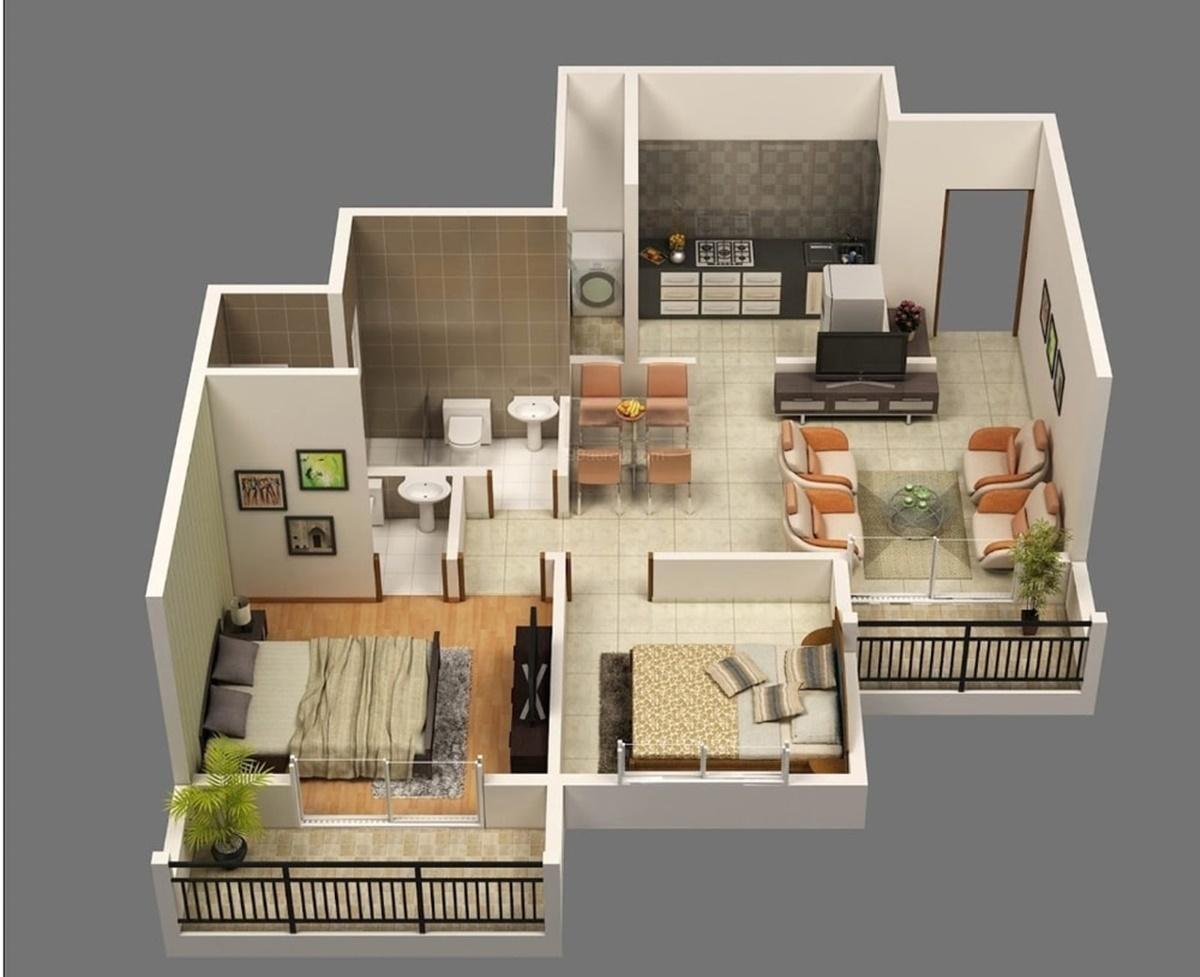 5 Denah Rumah Open Space Terpopuler 2025: Desain Modern dan Fungsional