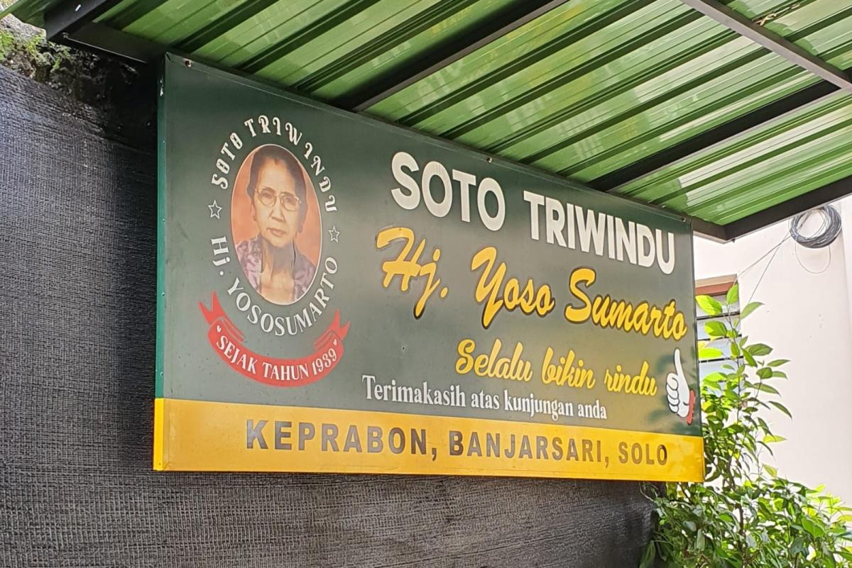 Soto Triwindu, Rekomendasi Kuliner Solo yang Menyajikan Kenikmatan Sejak 1939
