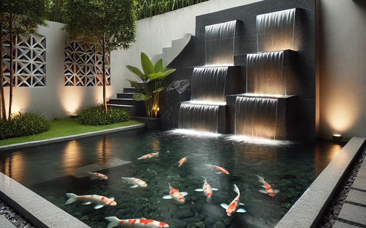 5 Ide Kolam Ikan Minimalis Halaman Belakang: Santai Makin Nyaman Tak Perlu Lahan Luas!
