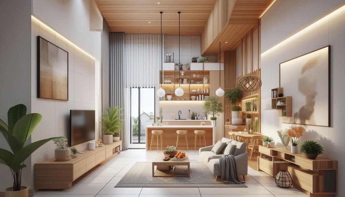 Gambar Rumah Minimalis tanpa Sekat, Bikin Ruangan Terasa Luas