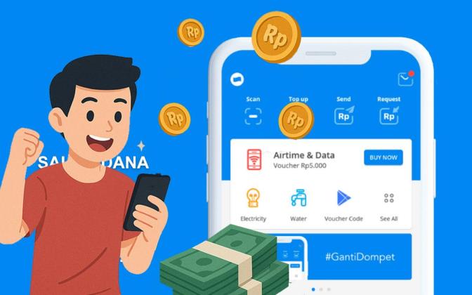 Aplikasi Penghasil Saldo DANA Tercepat Tanpa Ribet: Rp300.000 Langsung Cair ke e-Wallet?