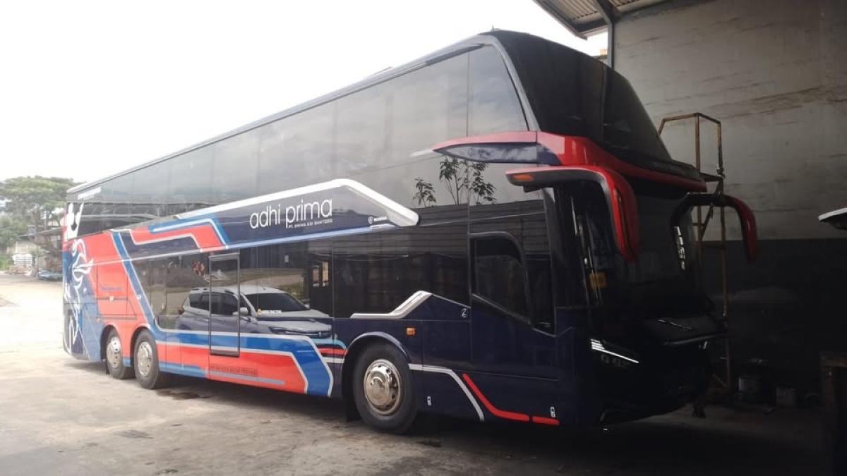 Intip Mewahnya Bus Double Decker PO Adhi Prima, Serasa Naik First Class!