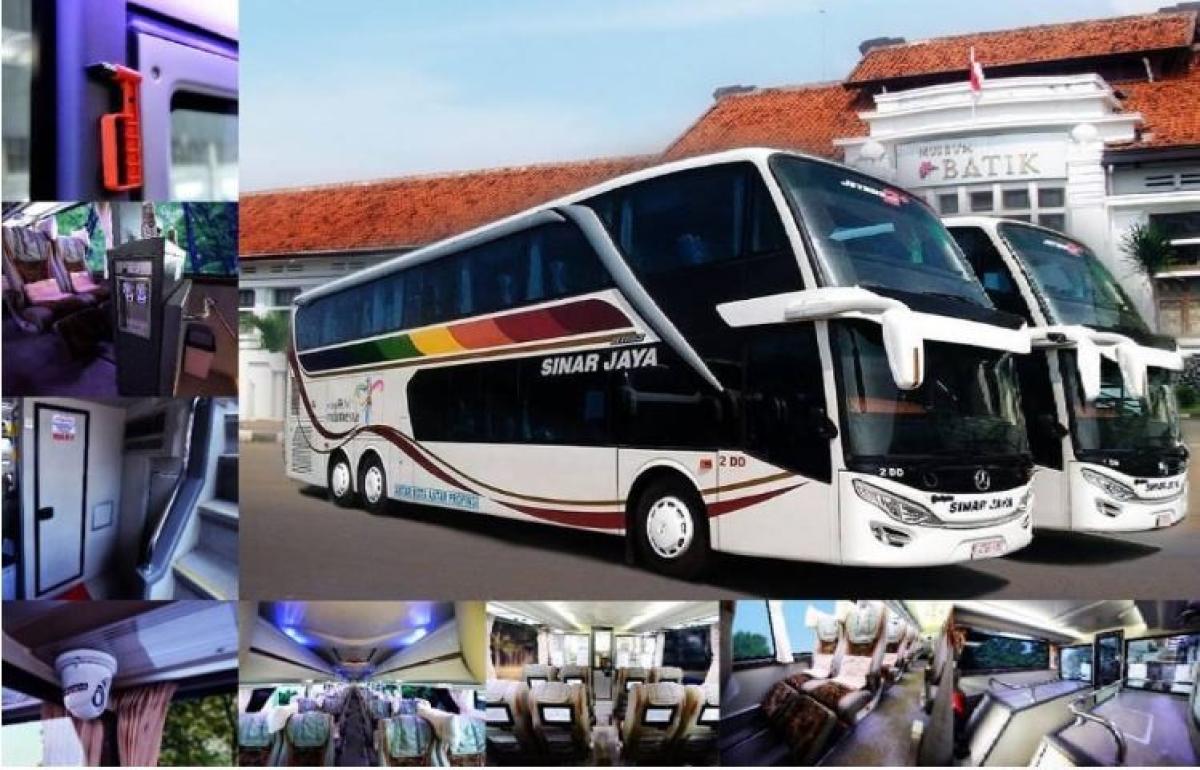 Sinar Jaya Double Decker, Bus Tingkat Super Nyaman Buat LDR-an Antar Kota!