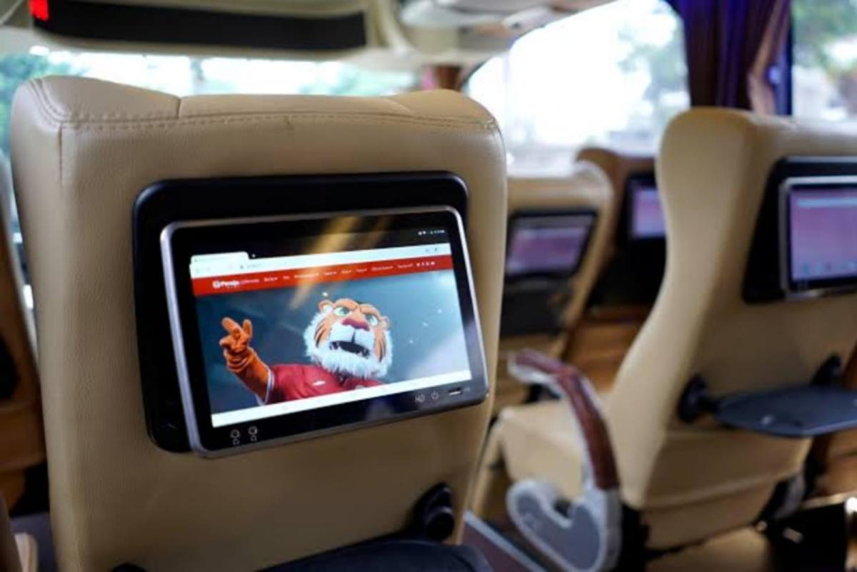 Bukan Bus Biasa, Intip Interior dan Teknologi Canggih Bus Persija Jakarta Skylander R22 052612