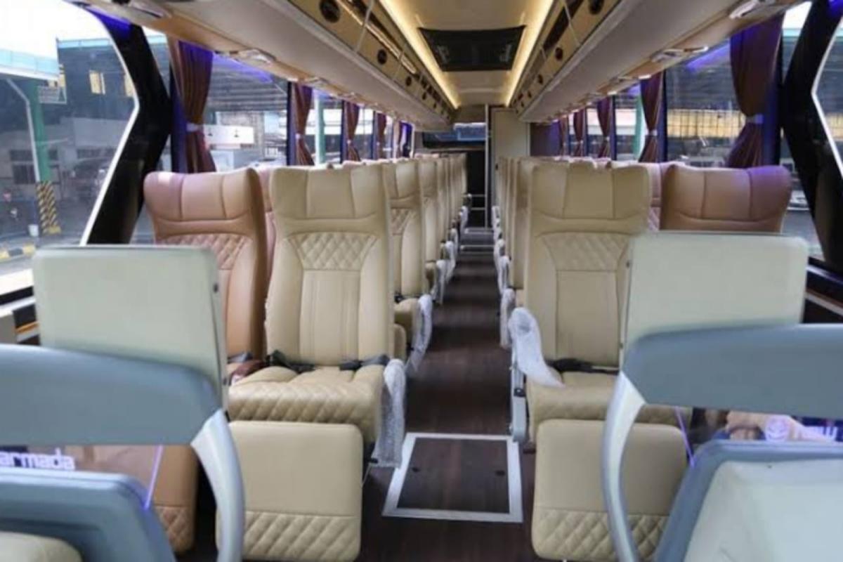 Bukan Bus Biasa, Intip Interior dan Teknologi Canggih Bus Persija Jakarta Skylander R22 052624